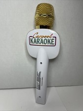 Singing Machine Carpool Karaoke Black Gold E D