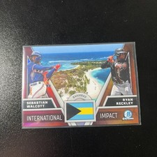 2024 Bowman Chrome - International Impact Sebastian Walcott, Ryan Reckley #II-21
