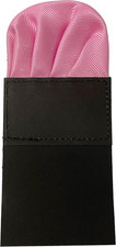 Cotim Coyin Polka Dot Prefolded Suit Pocket Squares, Pre-Folded Card Solid Color