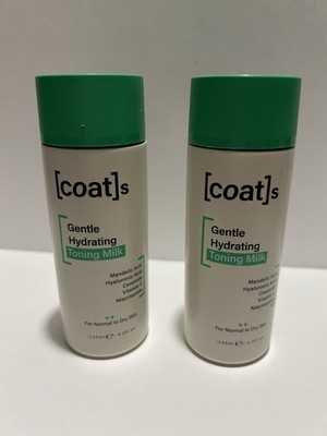 Lot of 2 Coats Gentle Hydrating Toning Milk 4.2 FL Oz normal to dry skin NEW!