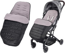 Universal Pushchair Footmuff Fleece Lined Stroller Pram Waterproof and Windproof