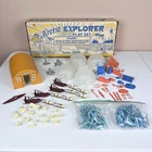 Marx Arctic Explorer Playset #3702 Series 2000 w/ Tin Litho Quonset Hut 1958