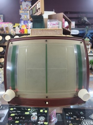 1974 Marx Toys TV Tennis The Original Battery Operated Game For Parts Or Repair