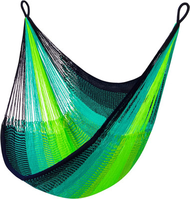 Handwoven Hanging Chair by Yellow Leaf Hammocks - Fits 1 Person, 330lb Max - Kic