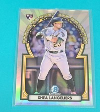 2023 Bowman Chrome ROY Favs RC #ROYF-10 Shea Langeliers A's BASEBALL Card 9A