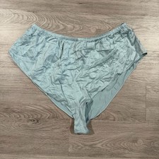 Lunya Blue Silk Pajama Shorts Large