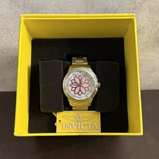 Invicta Wildflower Women's Watch w/ Mother of Pearl Dial-35mm, Steel 37125 NEW
