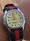 Seiko 5 Superior Automatic 7S36-5000 Luminous Dial Vintage Men's Watch japan