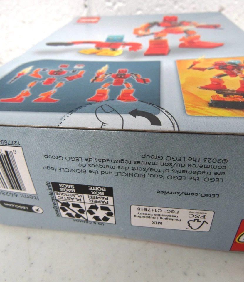 LEGO Iconos Bionicles Tahu y Takua 40581 Nuevo En Caja Sellada 219 piezas Foto 4 de 4