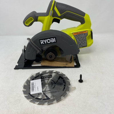 #ad Ryobi ONE 18V 5 1 2 in Circular Saw PCL500B Green Tool Only $38.24