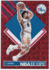 Julius Erving 2024-25 Panini NBA Hoops /99 red