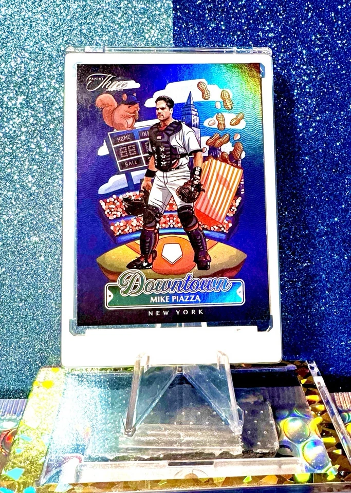 Panini Three and Two Mike Piazza Downtown SP #17 2025 y Bonus #67/32 LA Dodgers Foto 2 de 4