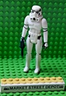 Vintage Original 1977 Star Wars Stormtrooper Action Figure Hong Kong w/Blaster