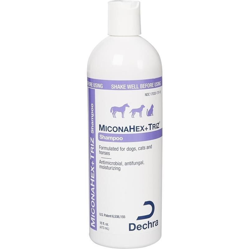 MiconaHex Triz Shampoo 16 oz for for Dogs, Cats, and Horses 49883-2 Fullbox