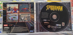 Spider-Man Dreamcast Sega 2001 Complete CIB Case, Manual and Game Disc