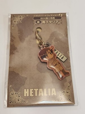 Movic Hetalia Axis Powers APH Metal Charm Keychain Mascot A South Italy Gold