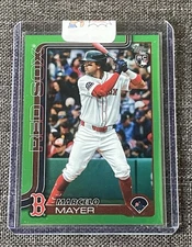 2025 Topps Update Series Marcelo Mayer Green /99