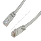 Lot16 1ft RJ45Cat5e Ethernet Cable/Cord$SHIP DISC{GREY{F