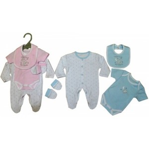 TINY PREM PREMATURE NEWBORN BABY BOY GIRL SLEEPSUIT GIFT SET LAYETTE ...