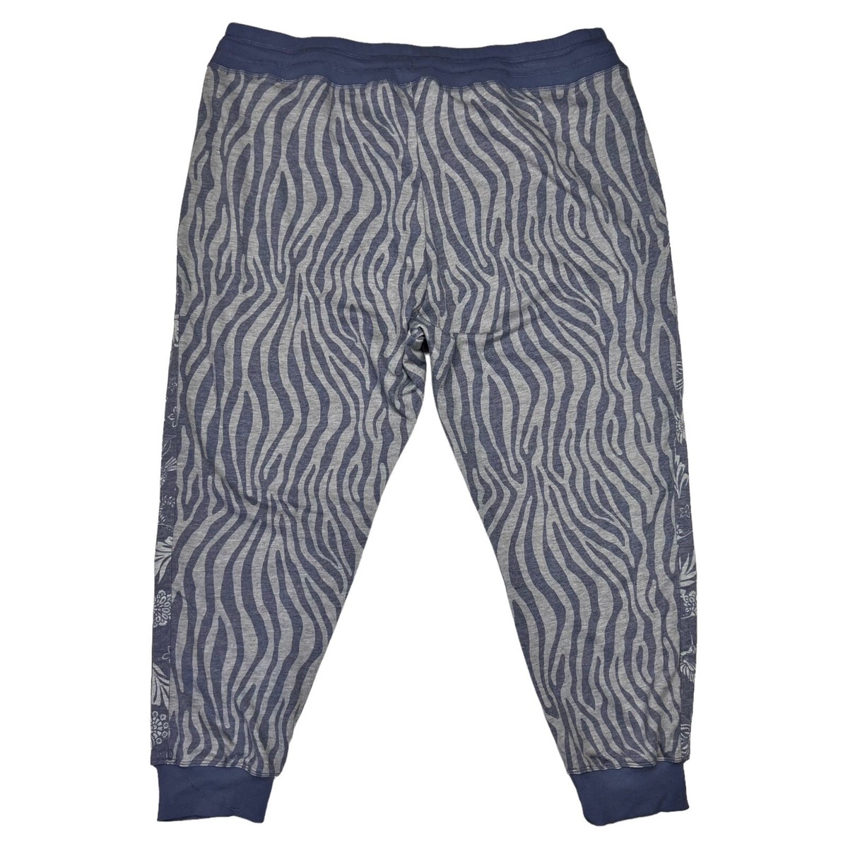Johnny Was Sz 2X Hazy Allebra Tuxedo Sweatpants Tiger Print Johnny Was Sz 2X Hazy Allebra Tuxedo Sweatpants Tiger Print