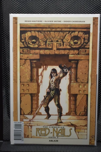The Cimmerian Red Nails #2 Olivier Vatine Variant ABlaze 2020 Conan 9.6