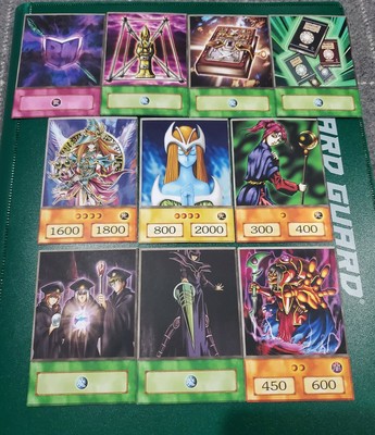 Yugioh Spellcasters Anime Style Cards Ebay
