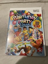 Birthday Party Bash - Nintendo Wii 2009 Complete Tested Working