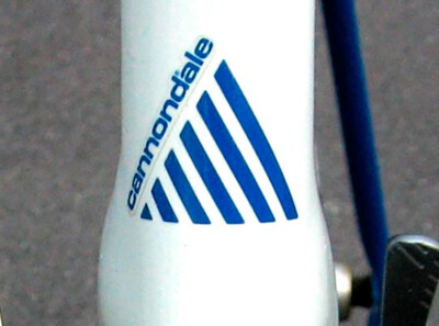 Cannondale x2 old logo head tube decal sticker vinyl adesivi