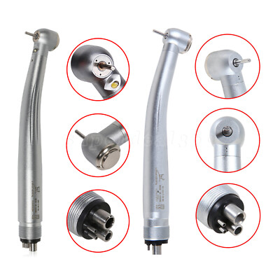 1-10 PCS Dental (LED E-generator) High Speed Handpiece 4 Holes NSK Style ty