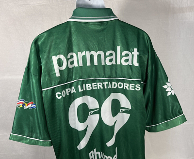 RARE Vintage Palmeiras Special 1999 Sponsored By Parmalat Green