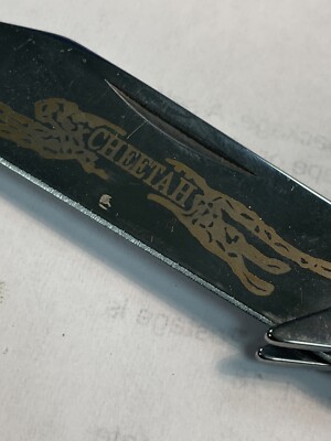 2005 Case XX 6111 1/2L SS Cheetah Pocket Blue Bone Handle 2005 Case XX 6111 1/2L SS Cheetah Pocket Blue Bone Handle