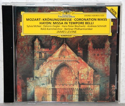 CD MOZART: Krönungsmesse - Coronation Mass / Haydn: Missa in Tempore Belli