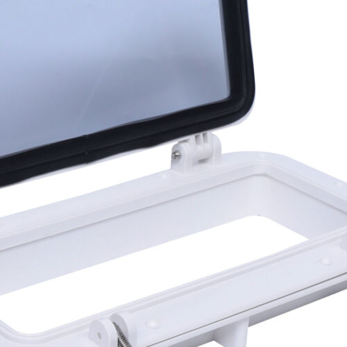 40x20cm Boot Marine Yacht Fenster Rechteckiges 4mm Gehärtetem Glas Bullauge NEW - Bild 9 von 18