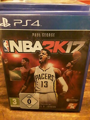NBA 2K17 (Sony PlayStation 4, 2016)