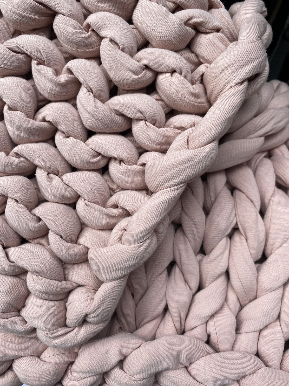 Bearaby Cotton Napper 15 Lb weighted Throw blanket Retail 249 Light