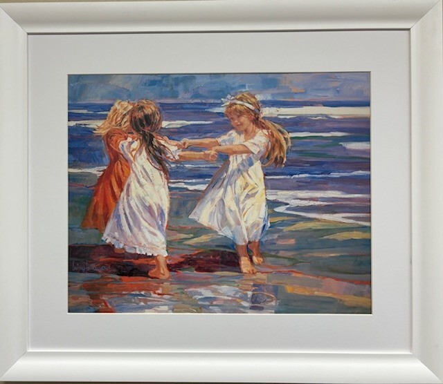 風景画 サイン入りCorinne Hartley Corinne Hartley 