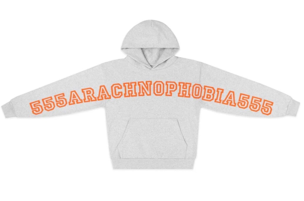 Grey arachnophobia sp5der hoodie and pants together | eBay