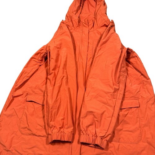 Eileen Fisher Bonded Organic Cotton Nylon Jacket Women 1X Hood Lined Full Zip - Picture 5 of 8