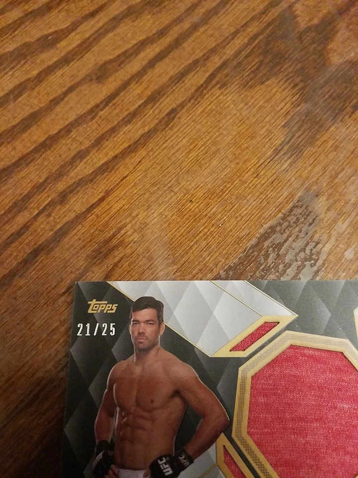 2016 Topps UFC Top of the Class Silver Relic Card #21/25 Lyoto Machida #TCR-LM - Image 3 of 3