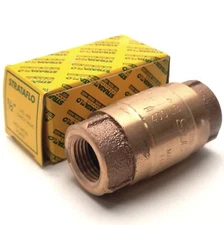 Strataflo 400-050 NO. 400 Check Valve 1/2" NPTF, 3GPM Flow Rate, 400Psi 