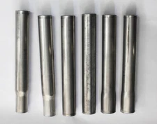 New! 2" DIY Exhaust Kit Straight Tubing 6 pc Set Aluminized Pipe Repair Kit Tail