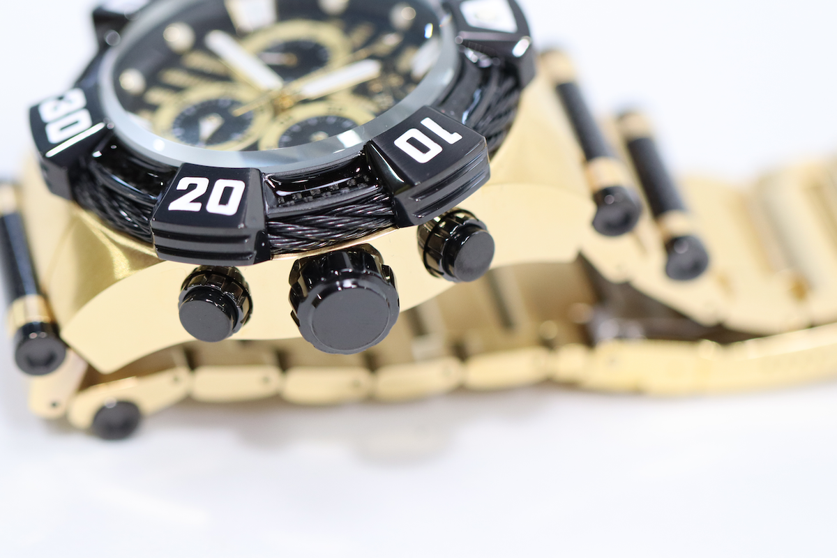 INVICTA クロノグラフ ゴールド ブラック Invicta - Brandclub - Invicta Men's Pro Diver Collection