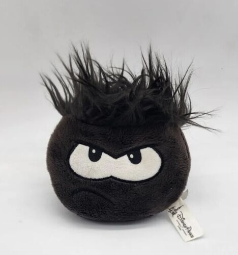 Disney Parks Club Penguin 5" Black Puffle Plush Toy