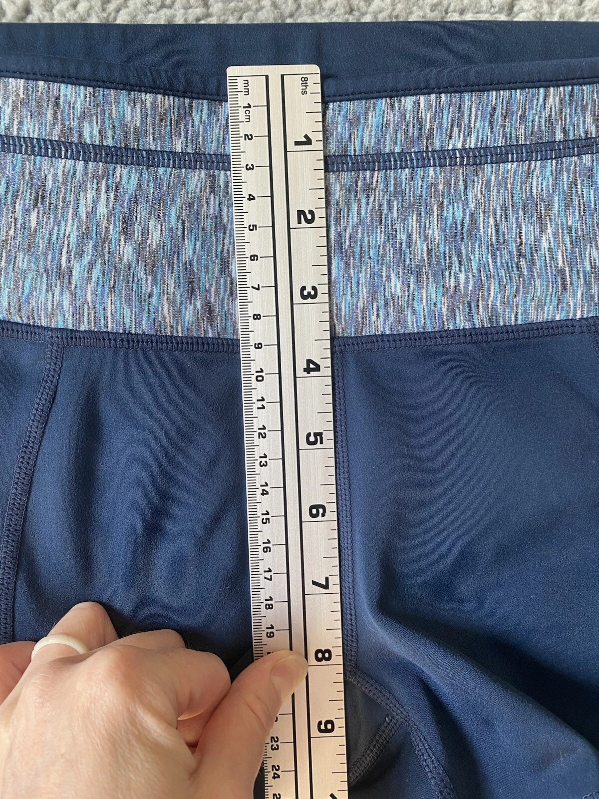 prana elastic waist bike shorts
