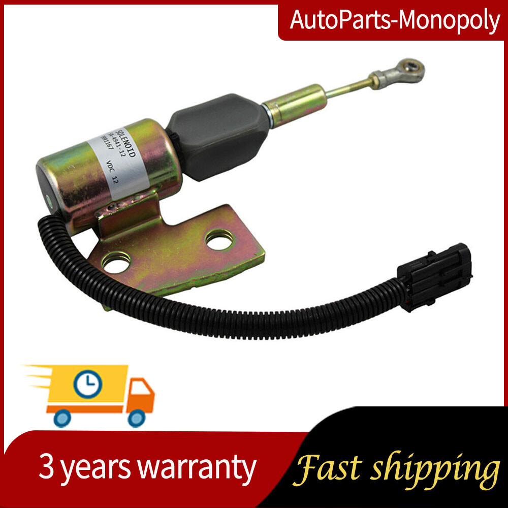 Fuel Solenoid J932529 3991167 Fit For Case IH 87420952 580SL1840 - Foto 5