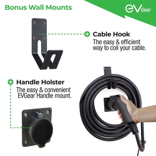 EVGEAR EV Charging Station 40A Level 2,  220v-240v, 24ft Cable, Nema 14/50 Plug - Bild 12 von 17