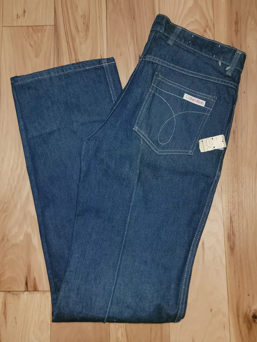 NEW NOS Vtg. Calvin Klein Jeans USA size 36 Men's denim RARE actual 34X36  NWT