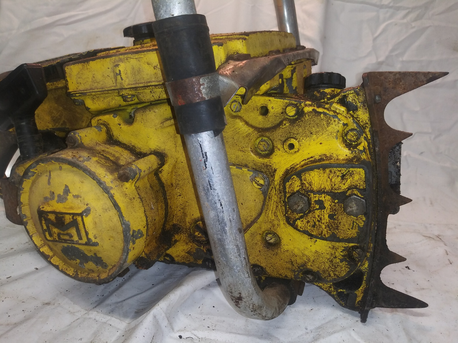 MCCULLOCH 'GEAR DRIVE' CHAINSAW, MODEL 160, 80 CC's, WRAP HANDLE, REDWOOD DOG eBay