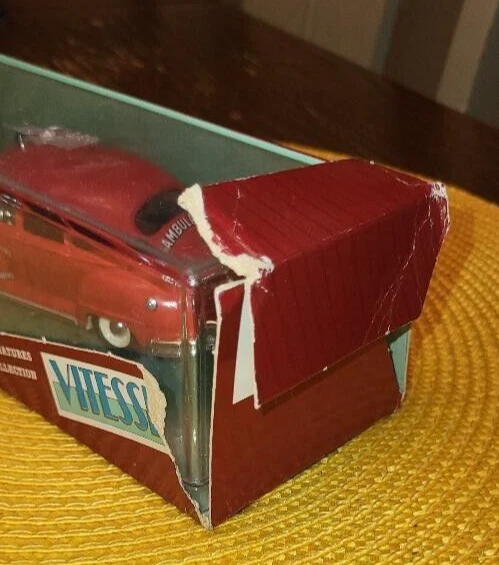 Vitesse 1:43 Chrysler Windsor fire chief 1947, Diecast retro pompiers st. genix - Image 4 of 4