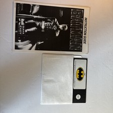 Batman Data East Game Manual  and Game